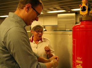 Besuch im Studentenwerk Dortmund am 30.10.14